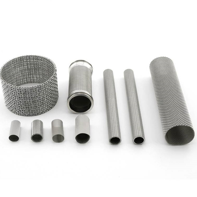 ISO14001 Stainless Steel Mesh Screen Filter SUS304 Metal Filter Tube For Chemical Industry