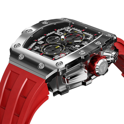 Men'S Richard Mille Watches Casual Business Quartz Dial Silicone Wrist Watch