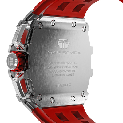 Men'S Richard Mille Watches Casual Business Quartz Dial Silicone Wrist Watch
