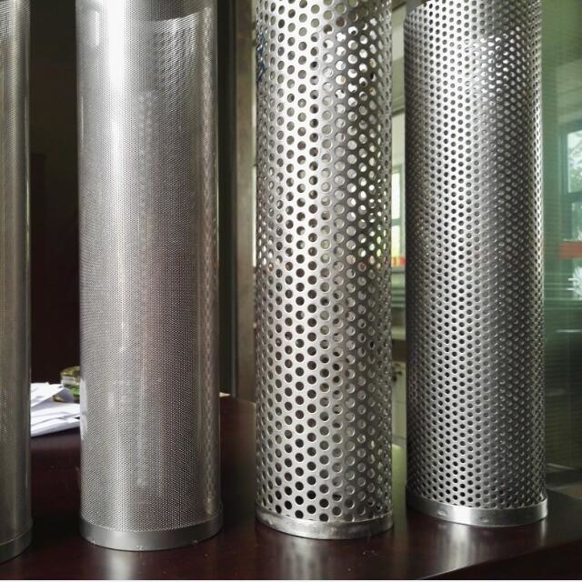 ISO14001 Stainless Steel Mesh Screen Filter SUS304 Metal Filter Tube For Chemical Industry