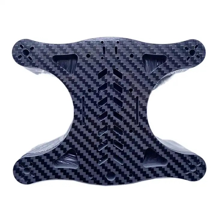 Electric Cars UAV Trucks Wind Blades Medical CNC Cut Carbon Fiber Laminated Sheet Plate